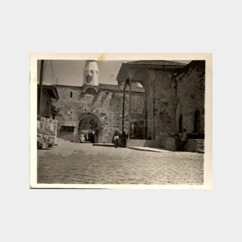 Anadolu Kasaba Kapısı Tarihi Bina Fotoğraf