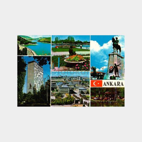 Ankara 6 Görünüş Kartpostal
