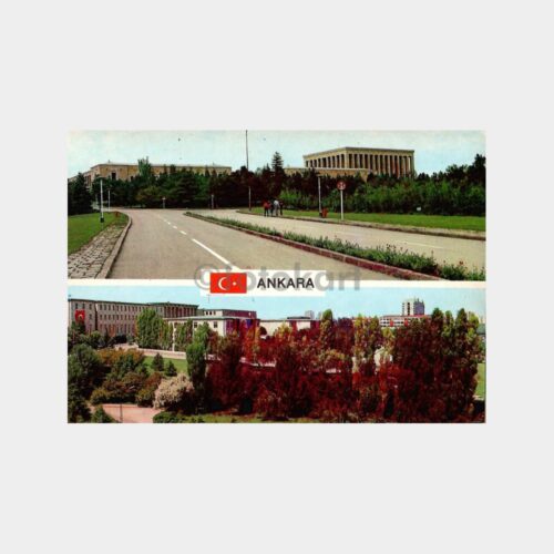 Ankara Anıtkabir ve Meclis Kartpostal