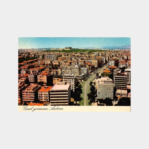 Ankara Yenişehir Genel Görünüm Kartpostal