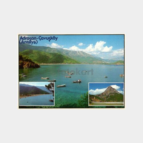 Antalya Adrasan Çavuşköy Koyu Kartpostal