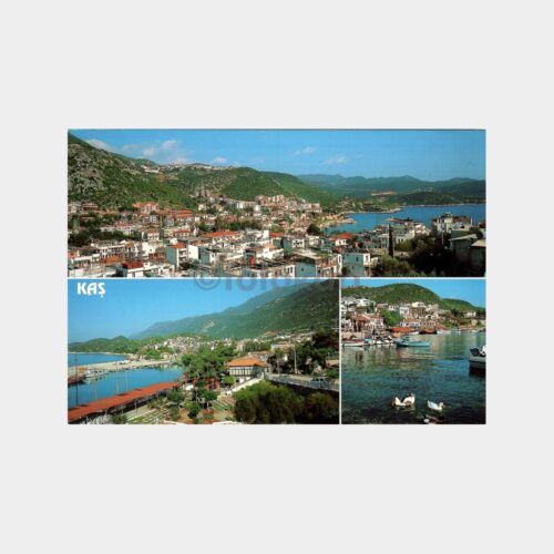Antalya Kaş 3 Görünüş Kartpostal
