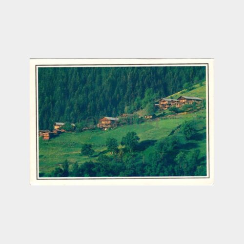 Artvin Yayla Evleri Görünüş Tebrik Kartı