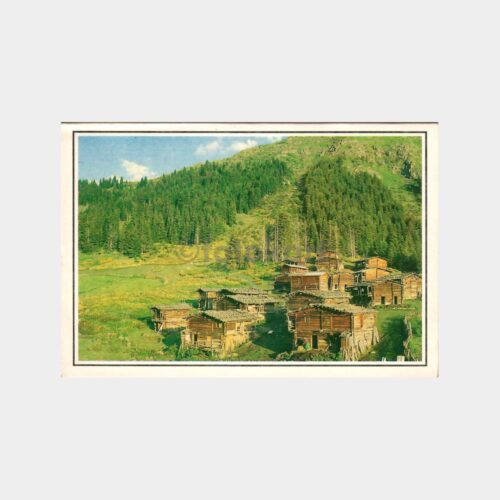 Artvin Yayla Evleri Görünüş Tebrik Kartı