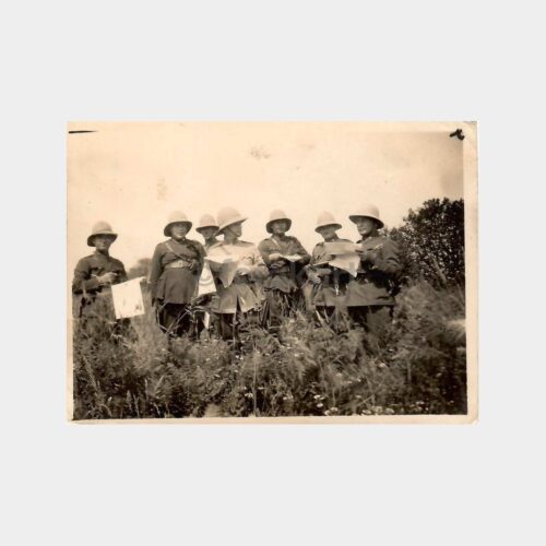1936 Askeri Grup Trakya Konulu 3 Adet Fotoğraf