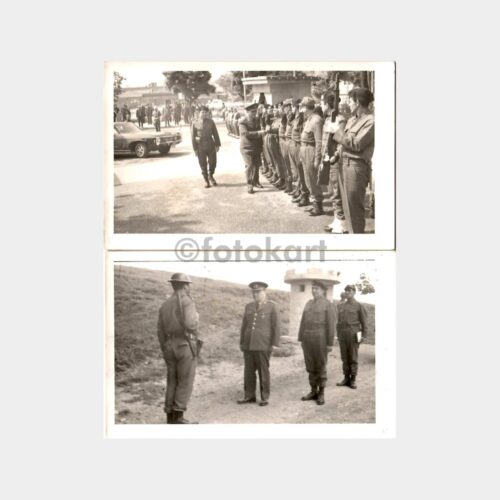 1962 Askeri Tatbikat Hatırası 2 Adet Fotoğraf