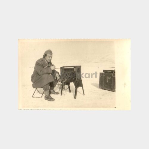 1950 Askeri Telsiz Konulu Fotoğraf