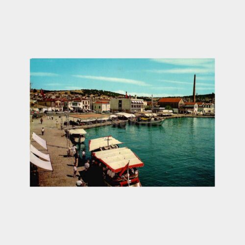 Ayvalık Sahili Görünüş Kartpostal