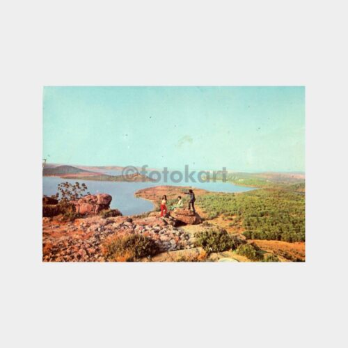 Ayvalık Şeytan Sofrasından Sahil Görünüm Kartpostal
