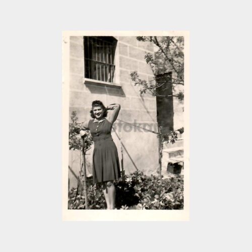 Bahçede Kadın Fotoğraf