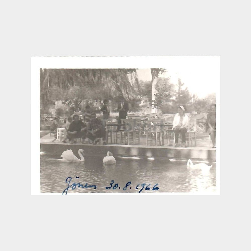 1966 Balıkesir Gönen Konulu 2 Adet Fotoğraf - Görsel 2