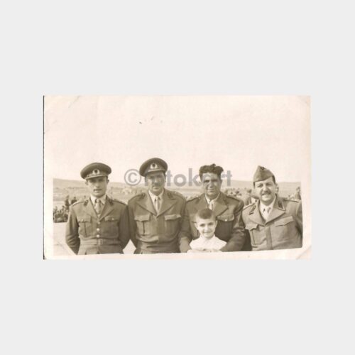 1952 Balıkesir Topçu Alayı 2 Adet Fotoğraf