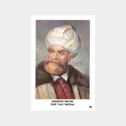 Barbaros Hayrettin Paşa Kartpostal
