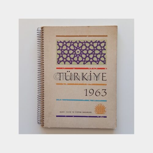 Basın Yayın ve Turizm Bakanlığı - Türkiye 1963 Ajandası (Spiral Cilt)
