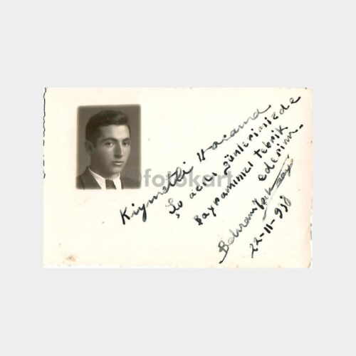 1938 Bayram Tebrik Konulu Fotoğraf