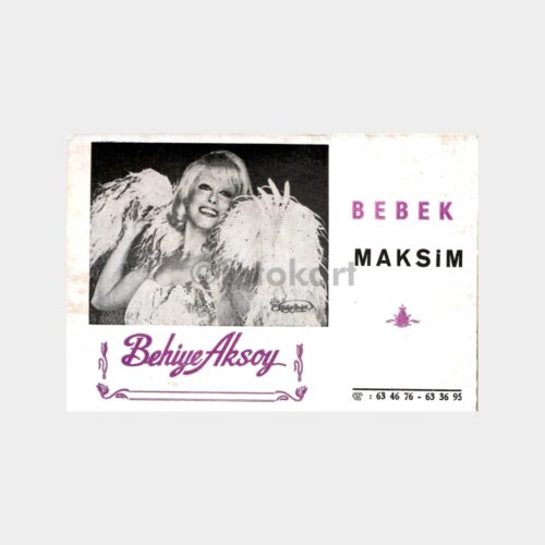 Behiye Aksoy Bebek Maksim Fotoğraf Kabı