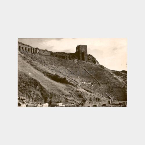 Bergama Akropol Tiyatrosu Görünüşü Kartpostal