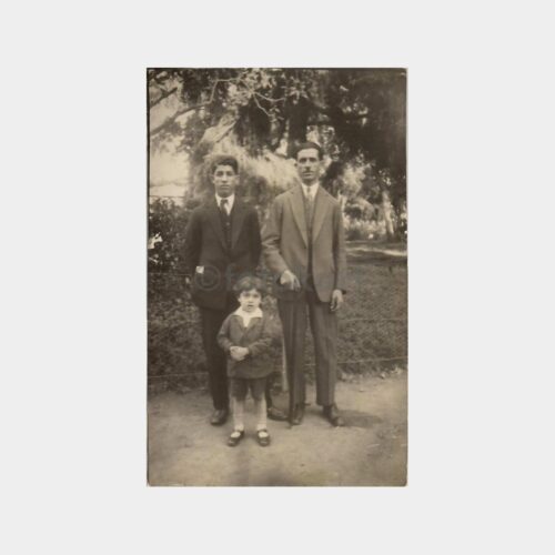 1929 Beyler ve Çocuk Görünüş Fotoğraf