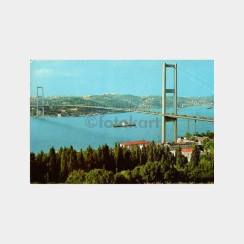 Beylerbeyi'nden Boğaziçi Köprüsü Görünüm Kartpostal