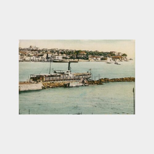 Bir Zamanlar Kadıköy Sahili Tablo Kartpostal