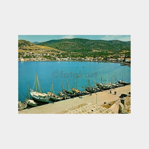Bodrum Halikarnas Limanda Görünüm Kartpostal
