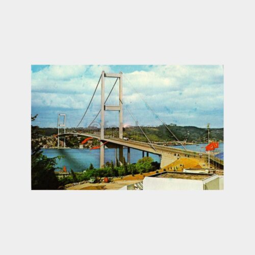 Boğaziçi Köprüsü Açılış Öncesi Kartpostal