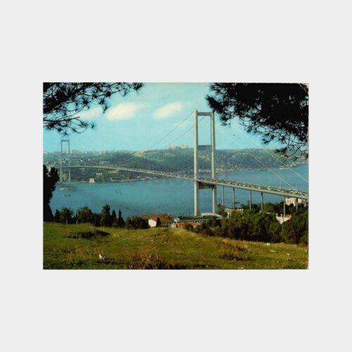 Boğaziçi Köprüsü Beylerbeyi'nden Görünüş Kartpostal