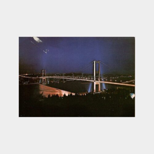 Boğaziçi Köprüsü Gece Görünüşü Kartpostal