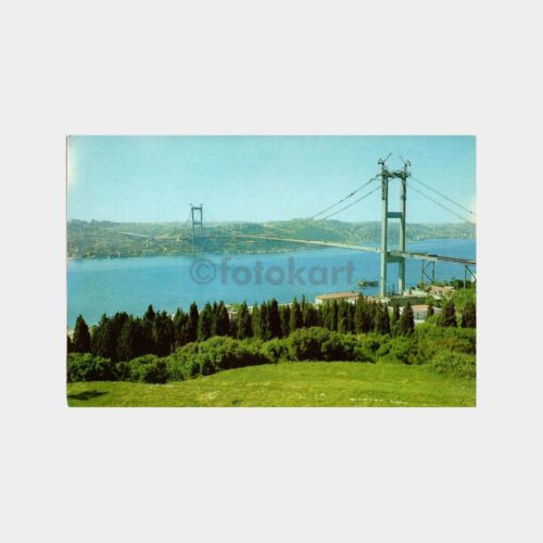 Boğaziçi Köprüsü ve Beylerbeyi Kartpostal