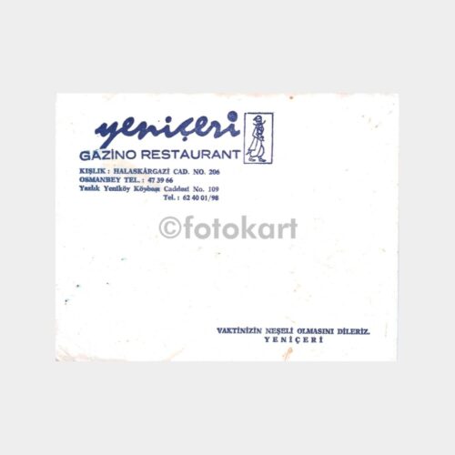 Boğaziçi Yeniköy Yeniçeri Gazinosu Konulu Fotoğraf Kabı