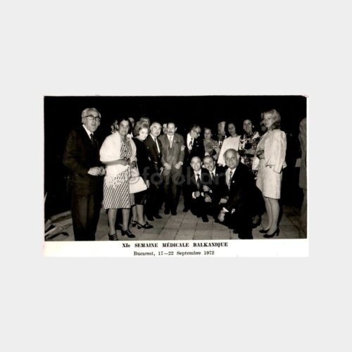 1972 Bükreş Balkan Tıp Toplantısı Fotoğraf
