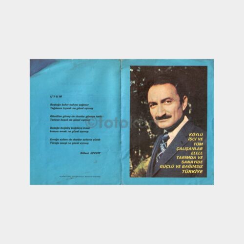 Bülent Ecevit-Uyum Şarkısı Notası