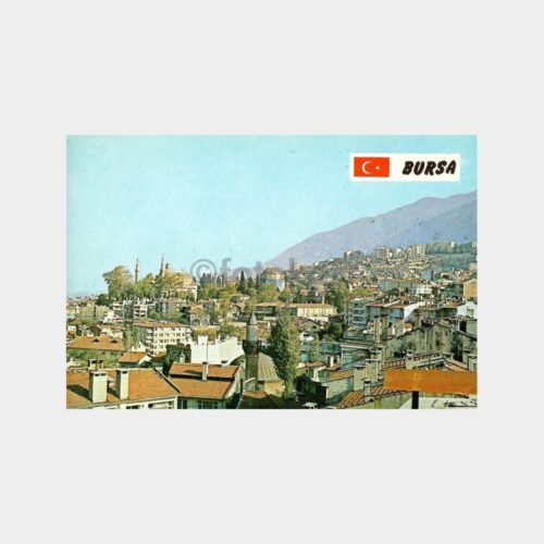 Bursa Genel Görünüş Kartpostal