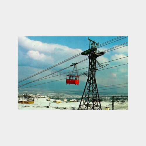 1963 Bursa Teleferik Kartpostal