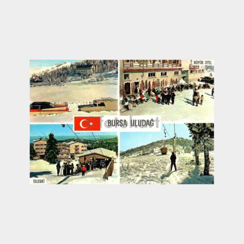 Bursa Uludağ 4 Görünüş Kartpostal