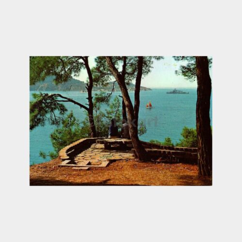 Büyükada'dan Heybeliye Bakış Kartpostal