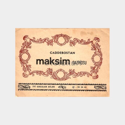 Caddebostan Maksim Gazinosu Konulu Fotoğraf Kabı