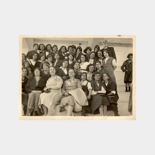1935 Çamlıca Kız Lisesi Öğrencileri Fotoğraf