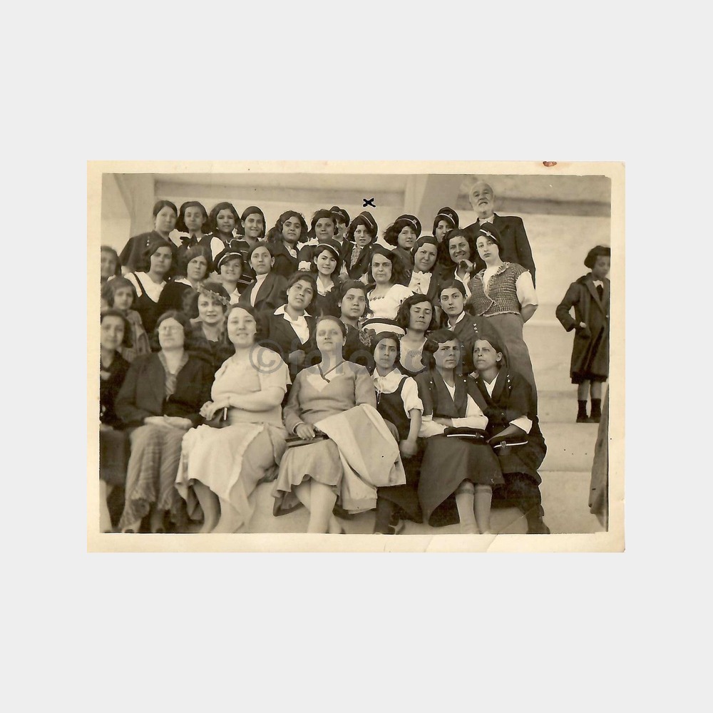 1935 Çamlıca Kız Lisesi Öğrencileri Fotoğraf