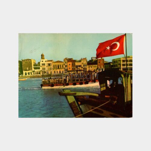 Çanakkale Deniz Motoru Görünüş Kartpostal