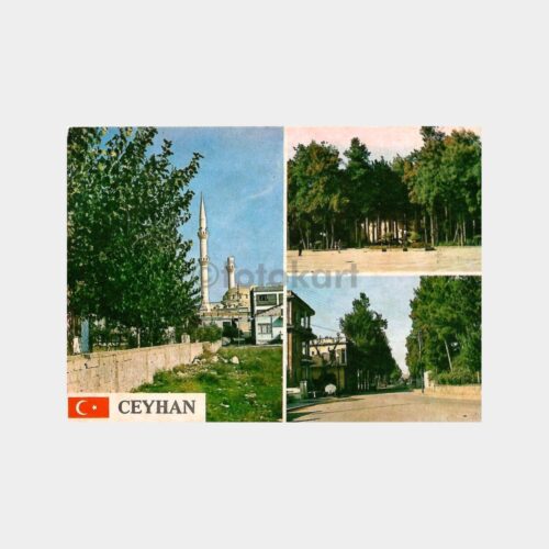 Ceyhan Adana 3 Görünüş Kartpostal