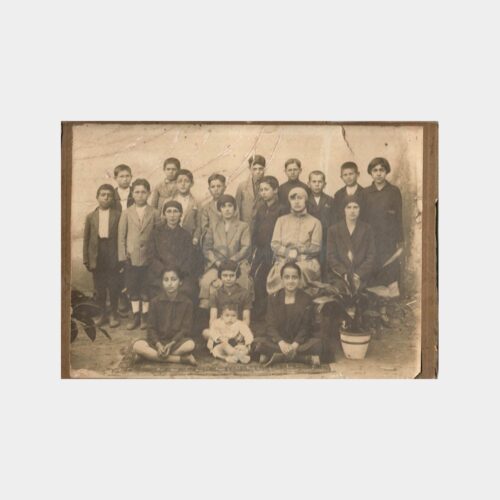 Çocuklar Aile Toplu Fotoğraf
