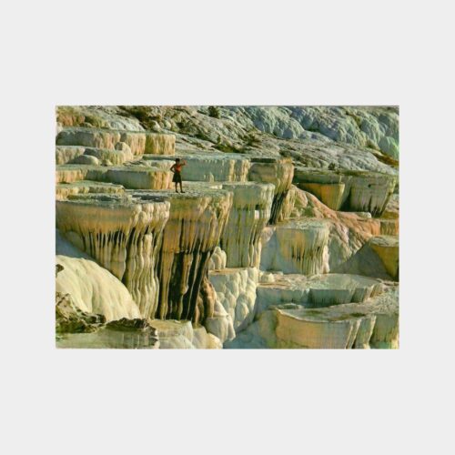 1970 Denizli Pamukkale Travertenler Kartpostal