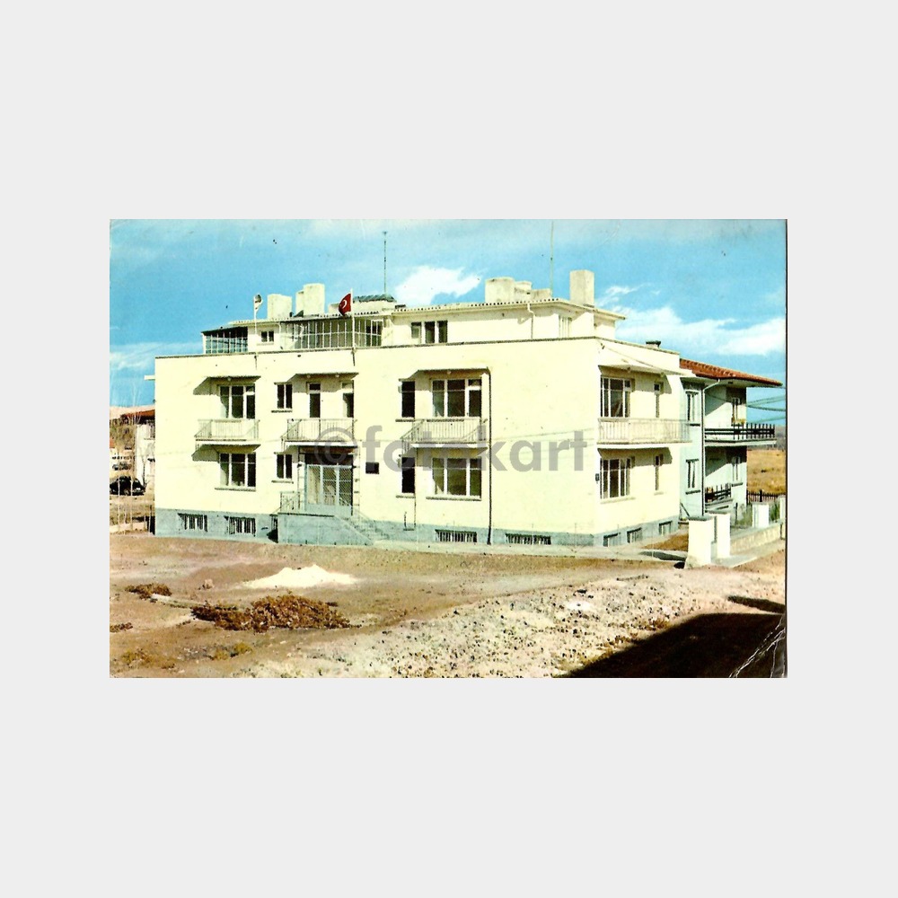 1966 Diyanet İşleri Ahmet Örs Hastanesi Ankara Kartpostal