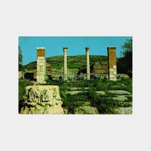 Efes Harabeler Posta Damgalı Kartpostal
