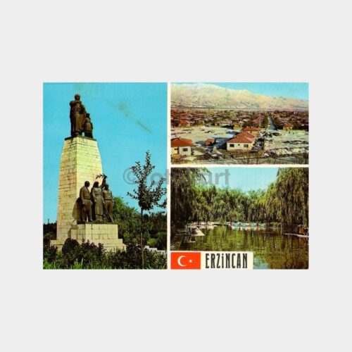 Erzincan 3 Görünüş Kartpostal