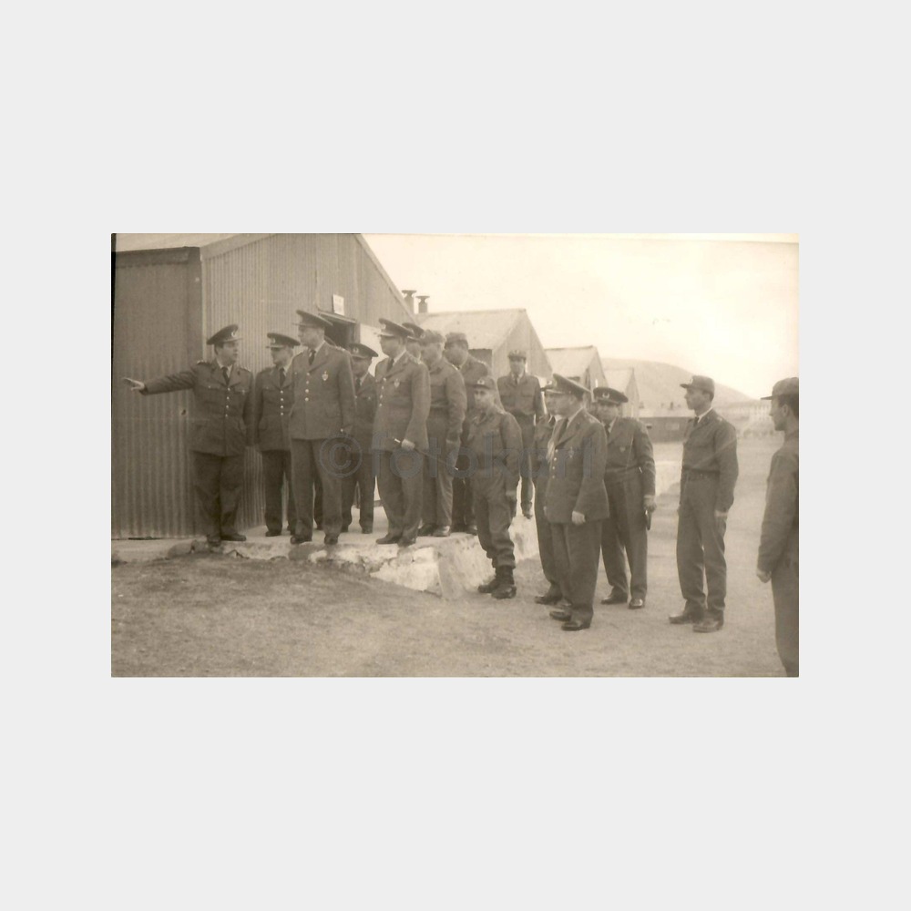 1962 Erzincan Askeri Ziyaret Konulu Fotoğraf