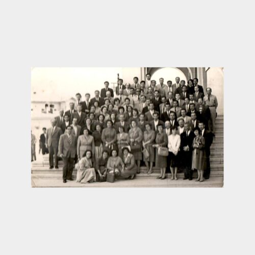 1960 Eskişehir Lise Grup Fotoğrafı