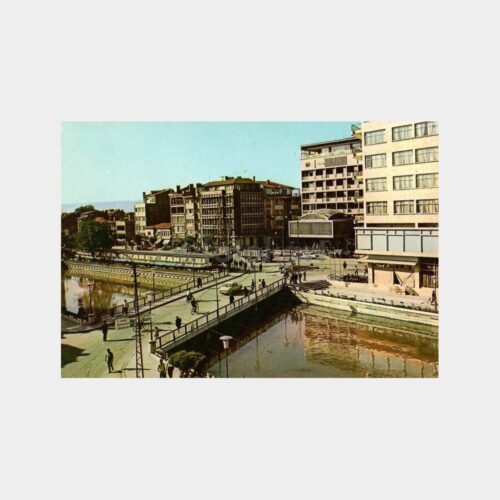 Eskişehir Porsuk Çayı Görünüş Kartpostal