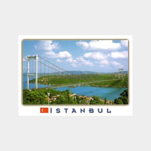 Fatih Sultan Mehmet Köprüsü Kartpostal